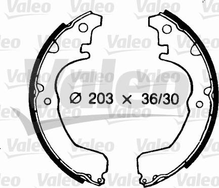 Valeo 562683 - Əyləc Başlığı Dəsti furqanavto.az