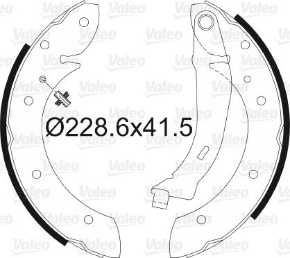 Valeo 562630 - Əyləc Başlığı Dəsti furqanavto.az