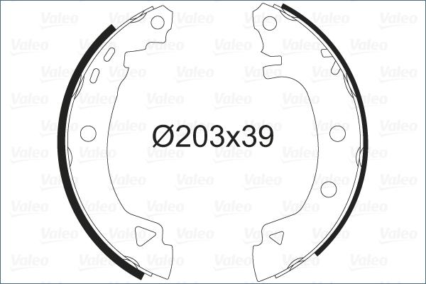 Valeo 562041 - Əyləc Başlığı Dəsti furqanavto.az