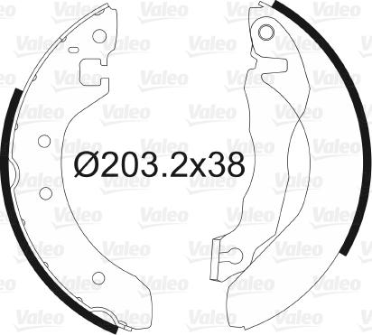 Valeo 562055 - Əyləc Başlığı Dəsti furqanavto.az