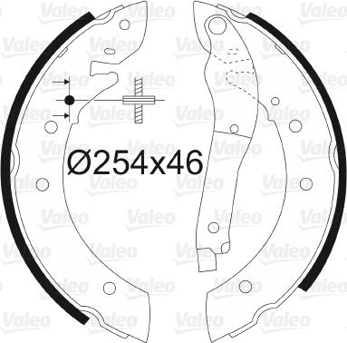 Valeo 562050 - Əyləc Başlığı Dəsti furqanavto.az