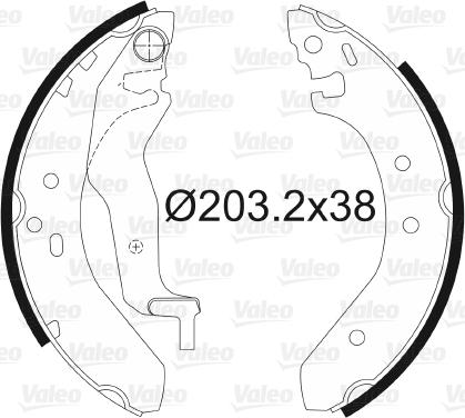 Valeo 562087 - Əyləc Başlığı Dəsti furqanavto.az