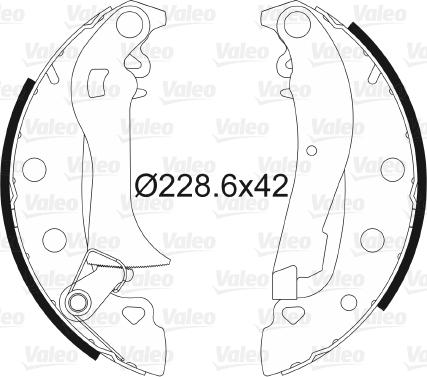 Valeo 562764 - Əyləc Başlığı Dəsti furqanavto.az