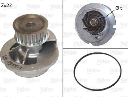 Valeo 506656 - Su nasosu www.furqanavto.az