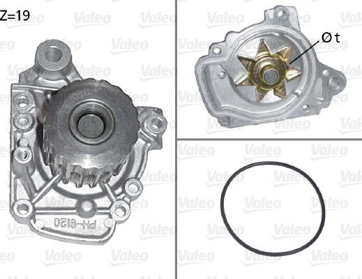 Valeo 506661 - Su nasosu www.furqanavto.az