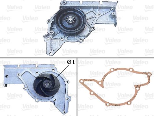 Valeo 506781 - Su nasosu www.furqanavto.az