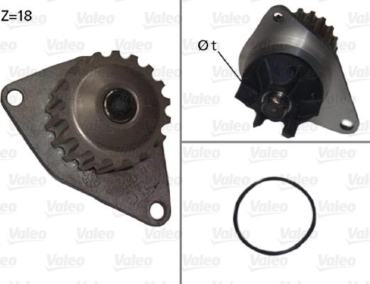 Valeo 506721 - Su nasosu furqanavto.az