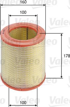 Valeo 585618 - Hava filtri furqanavto.az
