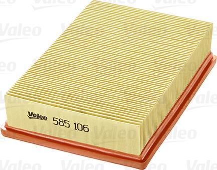 Valeo 585106 - Hava filtri furqanavto.az