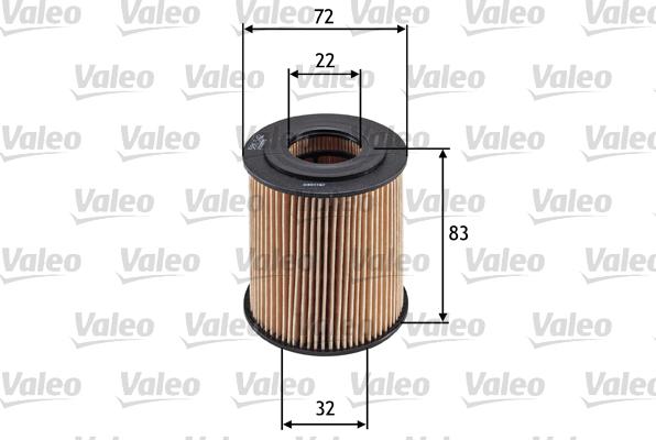 Valeo 586542 - Yağ filtri furqanavto.az