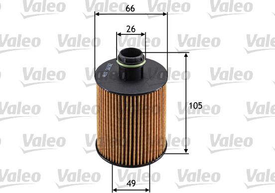 Valeo 586562 - Yağ filtri furqanavto.az