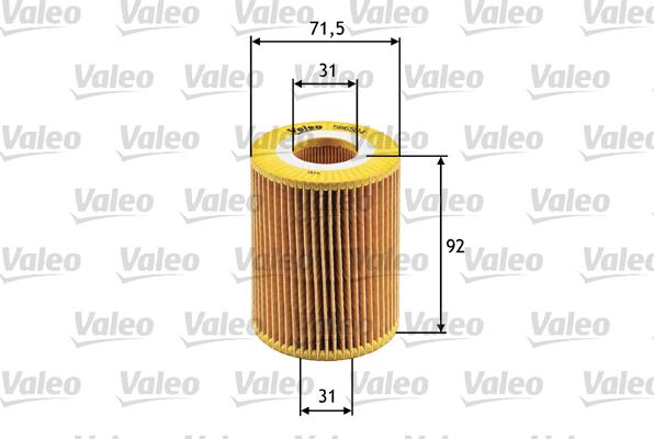 Valeo 586504 - Yağ filtri furqanavto.az