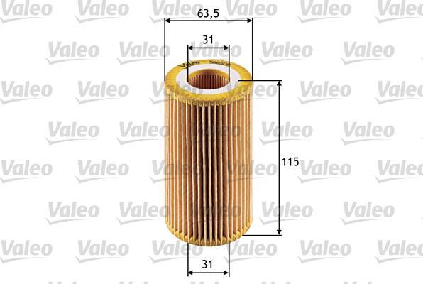 Valeo 586505 - Yağ filtri furqanavto.az