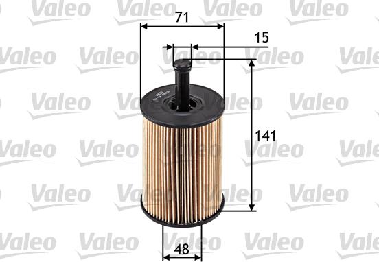 Valeo 586506 - Yağ filtri furqanavto.az