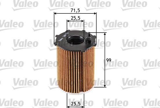 Valeo 586500 - Yağ filtri furqanavto.az