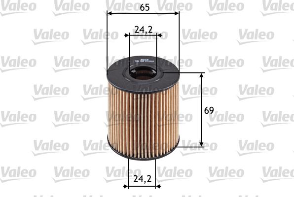Valeo 586503 - Yağ filtri furqanavto.az