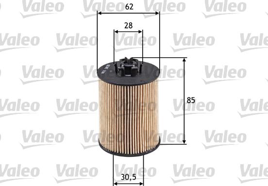 Valeo 586519 - Yağ filtri furqanavto.az
