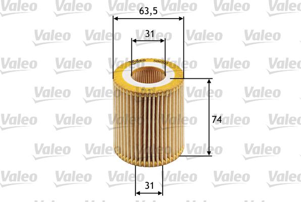 Valeo 586510 - Yağ filtri furqanavto.az