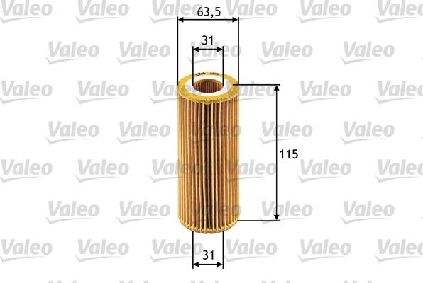 Valeo 586511 - Yağ filtri furqanavto.az