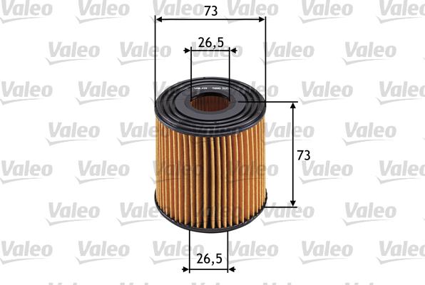 Valeo 586523 - Yağ filtri furqanavto.az