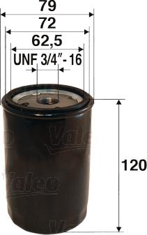 Valeo 586029 - Yağ filtri furqanavto.az