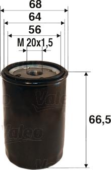Valeo 586022 - Yağ filtri furqanavto.az