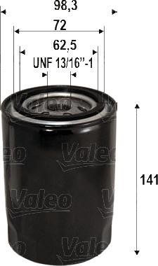 Valeo 586112 - Yağ filtri furqanavto.az