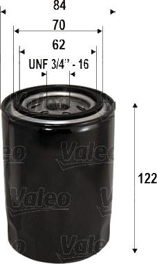 Valeo 586117 - Yağ filtri furqanavto.az