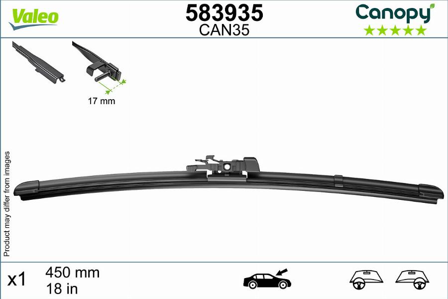 Valeo 583935 - Sülən Bıçağı furqanavto.az