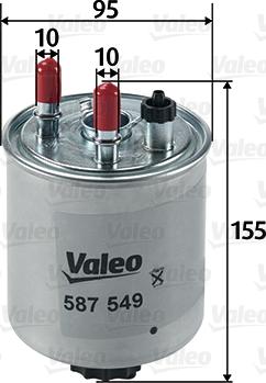 Valeo 587549 - Yanacaq filtri furqanavto.az
