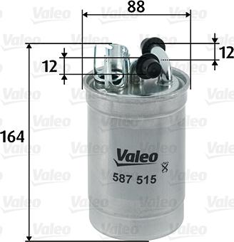 Valeo 587515 - Yanacaq filtri furqanavto.az