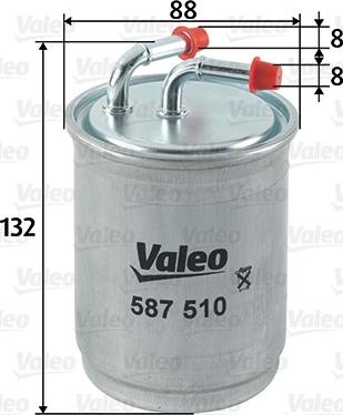 Valeo 587510 - Yanacaq filtri furqanavto.az