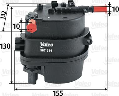 Valeo 587534 - Yanacaq filtri furqanavto.az