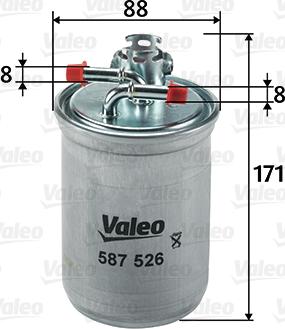 Valeo 587526 - Yanacaq filtri furqanavto.az