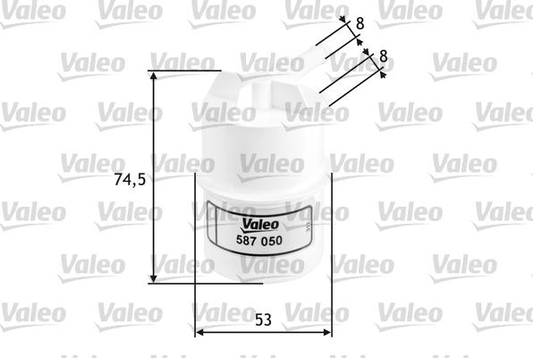 Valeo 587050 - Yağ filtri furqanavto.az