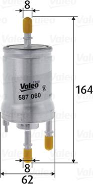 Valeo 587060 - Yanacaq filtri furqanavto.az