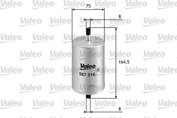 Valeo 587016 - Yağ filtri furqanavto.az