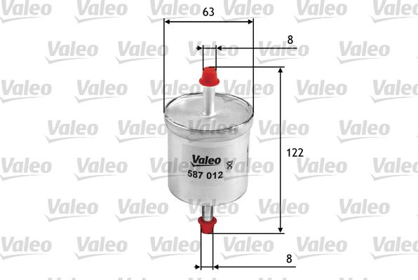 Valeo 587012 - Yanacaq filtri furqanavto.az