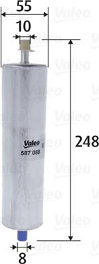 Valeo 587088 - Yanacaq filtri furqanavto.az
