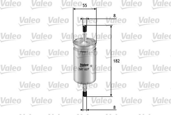 Valeo 587027 - Yanacaq filtri furqanavto.az