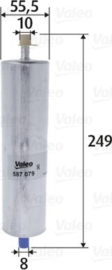 Valeo 587079 - Yanacaq filtri www.furqanavto.az