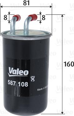 Valeo 587108 - Yanacaq filtri furqanavto.az