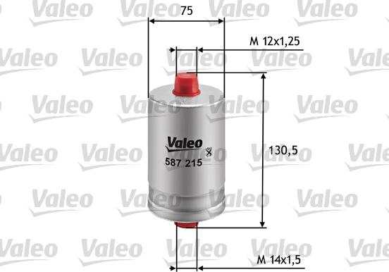 Valeo 587215 - Yanacaq filtri furqanavto.az
