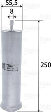 Valeo 587749 - Yanacaq filtri furqanavto.az