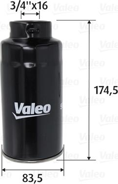 Valeo 587757 - Yanacaq filtri furqanavto.az