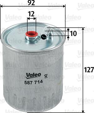 Valeo 587714 - Yanacaq filtri furqanavto.az