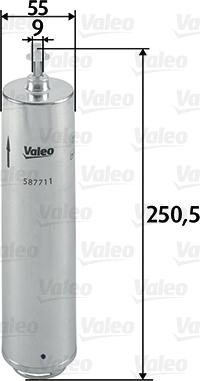 Valeo 587711 - Yağ filtri furqanavto.az