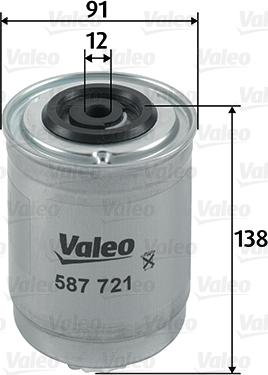 Valeo 587721 - Yanacaq filtri furqanavto.az