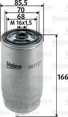 Valeo 587727 - Yanacaq filtri furqanavto.az