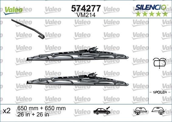 Valeo 574292 - Sülən Bıçağı furqanavto.az